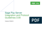 Sagepay SERVER - Integration - and - Protocol - Guidelines - 270815