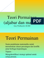 Teori Permainan (Aljabar Dan Matrik)