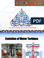 Evolution of Water Turbine