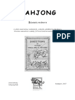 Szabálykönyv - Mahjong