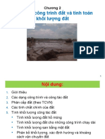 KTTC Chuong 2 - Cac Dang Cong Trinh Dat Va Tinh Toan Khoi Luong Dat