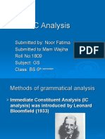 IC Analysis