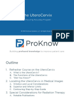 The Uterocervix: Contouring Accuracy Program