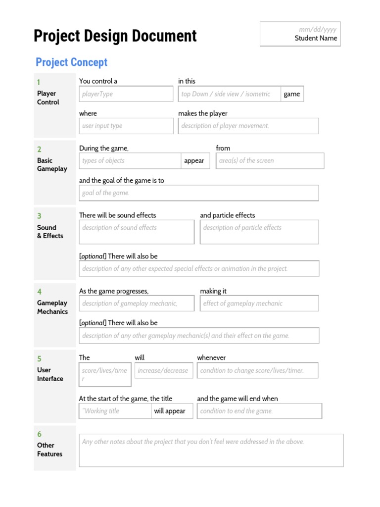Project Design Doc (WORD) | PDF | Computer Science | Software
