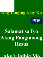 Ang Tanging Alay Ko