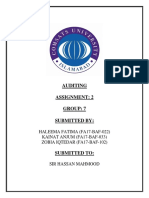 Auditing Assignment 2 PDF