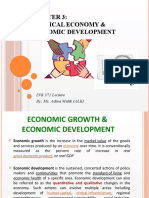 Political Economy & Economic Development Political Economy & Economic Development