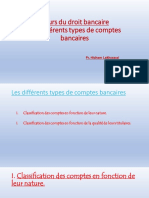 Cours Du Droit Banc Types de Comptes