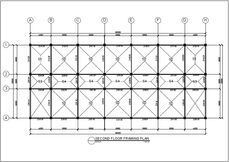2ND Floor Framing Plan | PDF | Sports