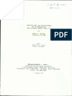 Analisis de Las Dificultades en La Excavacion Del Proyecto Paute, Fase C. Por Peter J. Tarkoy Consultor en Tbm.