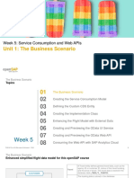 Unit 1: The Business Scenario: Week 5: Service Consumption and Web Apis