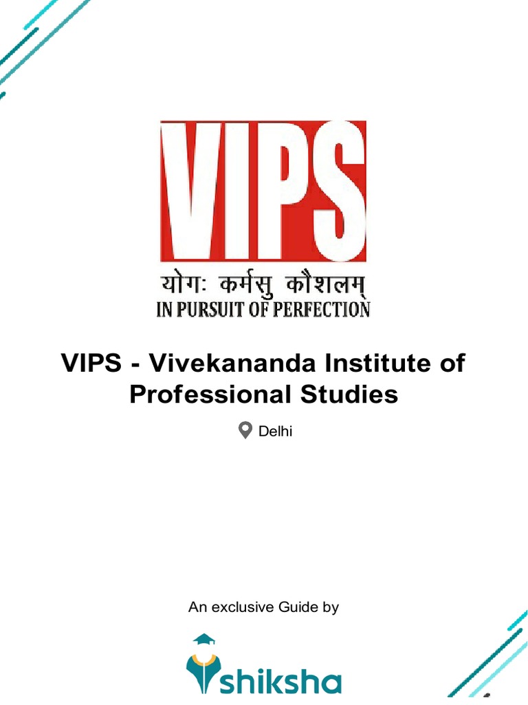 VIPS Delhi Courses & Fees 2021 Guide | PDF
