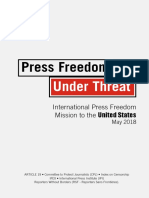 Press Freedom: Under Threat
