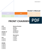 Front Chainwheel: Dealer's Manual