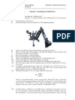 Tutorial 1: Introduction To Fluid Power