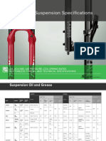 RockShox Front Suspension Specifications