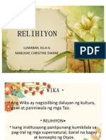 RELIHIYON