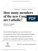 How Many Members of The New Congress Are Catholic - America Magazine