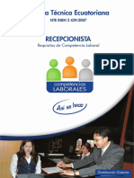 Norma técnica de competencia laboral ecuatoriana