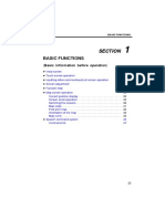 Section: Basic Functions