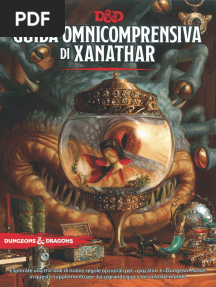 (D&D 5E - ITA) Guida Omnicomprensiva Di Xanathar