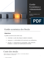 Gestão económica e administrativa de stocks