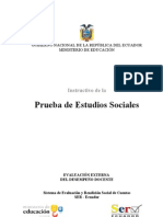 Instructivo Estudios Sociales