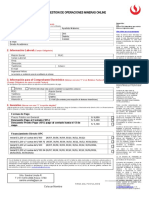 Ficha de Inscripción Gestión de Operaciones Minera