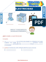 La Electricidad para Tercer Grado de Primaria