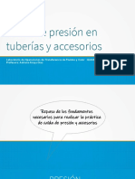 Caida de Presión y Accesorios