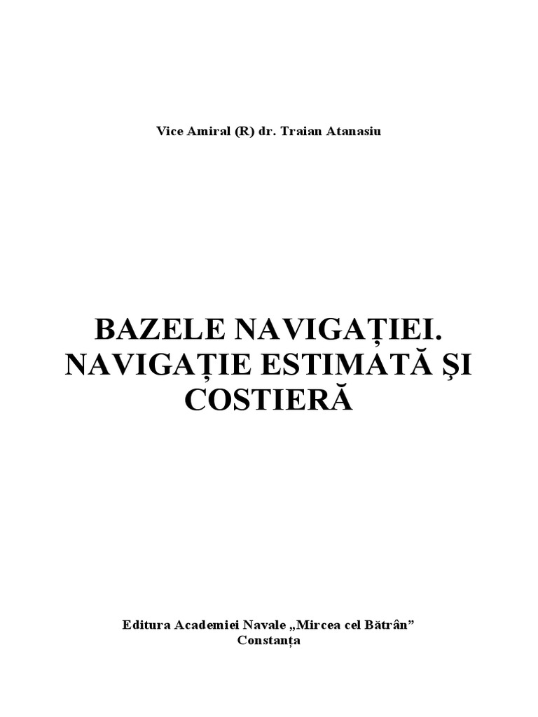 Bazele Navigatiei PDF | PDF