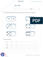 6 Apprendre A Compter Ecrire Les Chiffres de 1 A 6