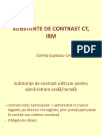 Substante de Contrast CT, Irm