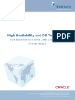 High Availability and DR Test Report: T24 Architecture With JMS Connectivity Oracle Stack