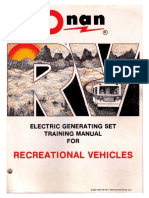 932-0402 Onan Recreational Vehicle (RV) Genset Training Nanual (02-1978 Dig2011) PDF