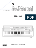 Casio Ma-100 PDF
