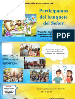 2do Participamos del banquete del Señor