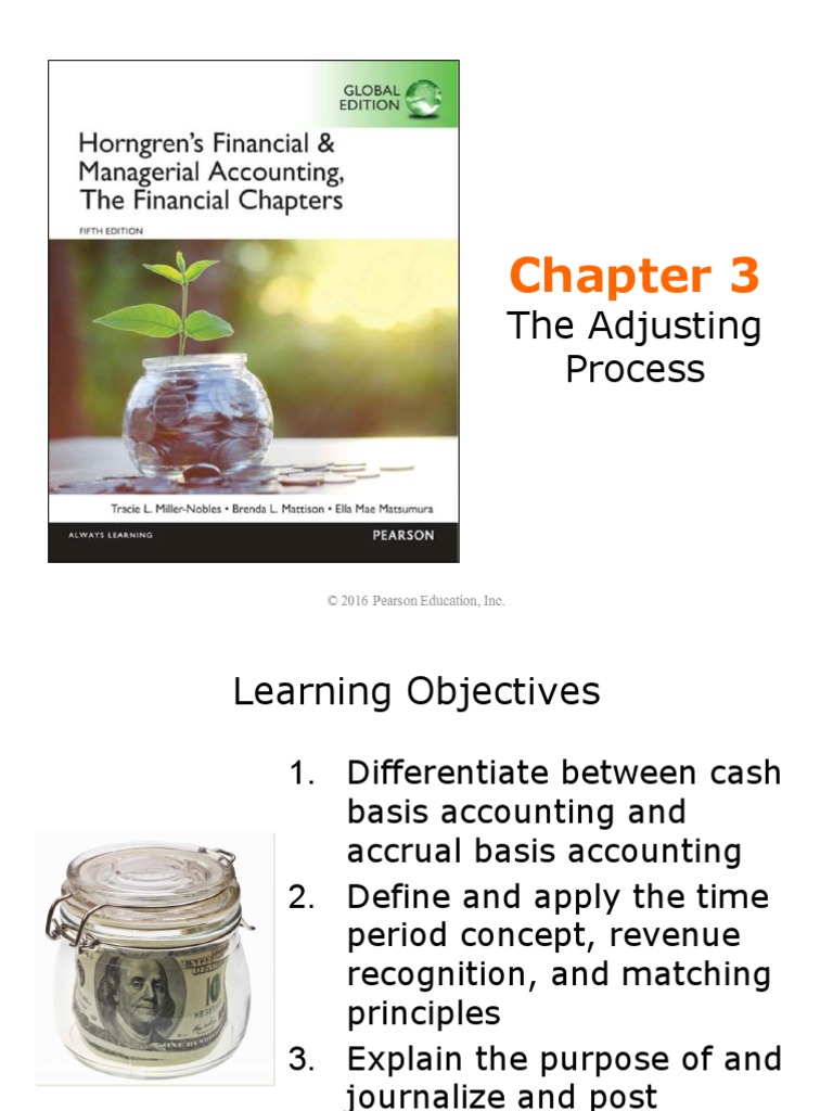 BUS 142 - Slides Chap 3. The Adjusting Process | PDF | Deferral ...
