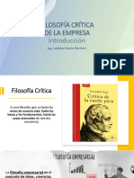 Filosofía Crítica - U1 PDF