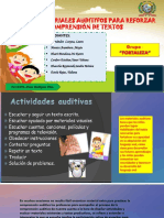 MATERIALES AUDITIVOS Comprension