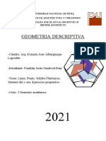 Trabajo Geometria Descriptiva