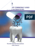 Handbook of Commonly Used Drugs in Dentistry