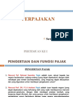 Perpajakan Pertemuan 1