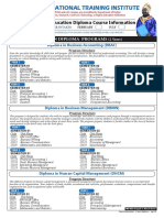 Higher Education Diploma Course Forms 1 PDF