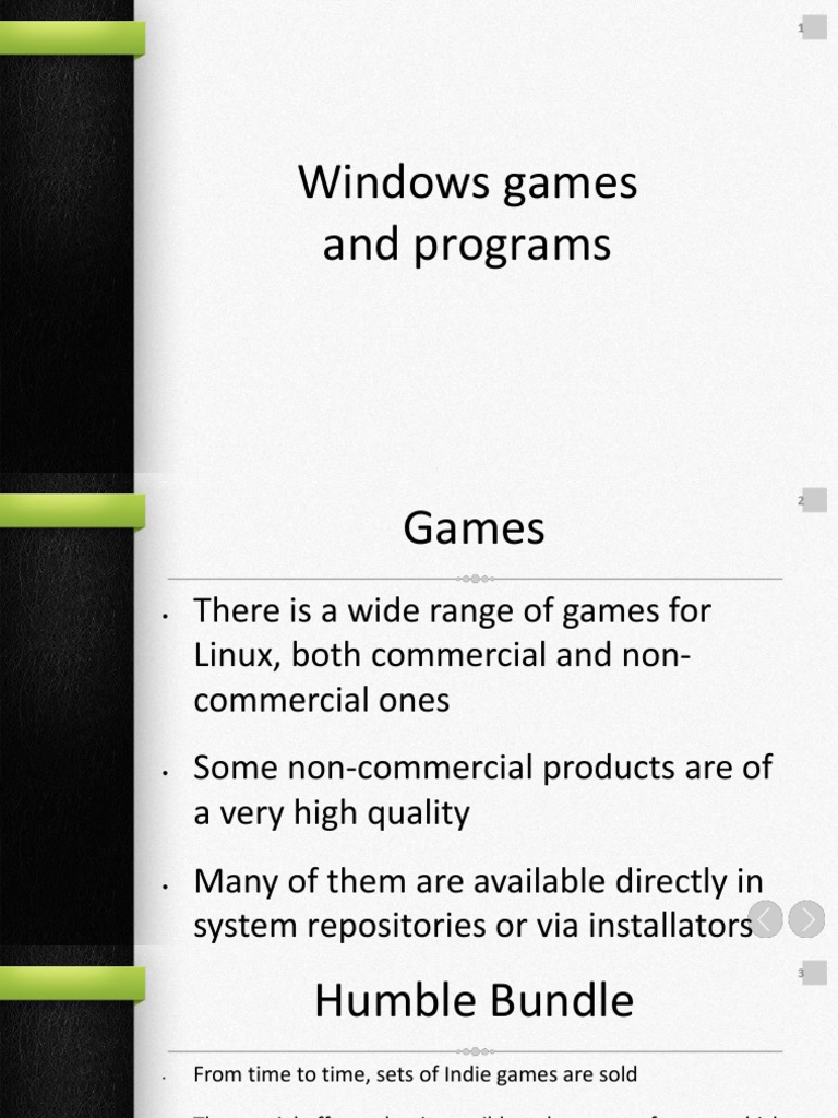 Windows Games and Programs | PDF | Installation (Computer Programs ...