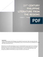 21 Century Philippine Literature From The Regions