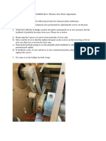Bow Thruster Feedback and Command Lever Adjustment Procedure PDF