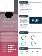 34.create Resume Design in Microsoft Word or CV Design in Word