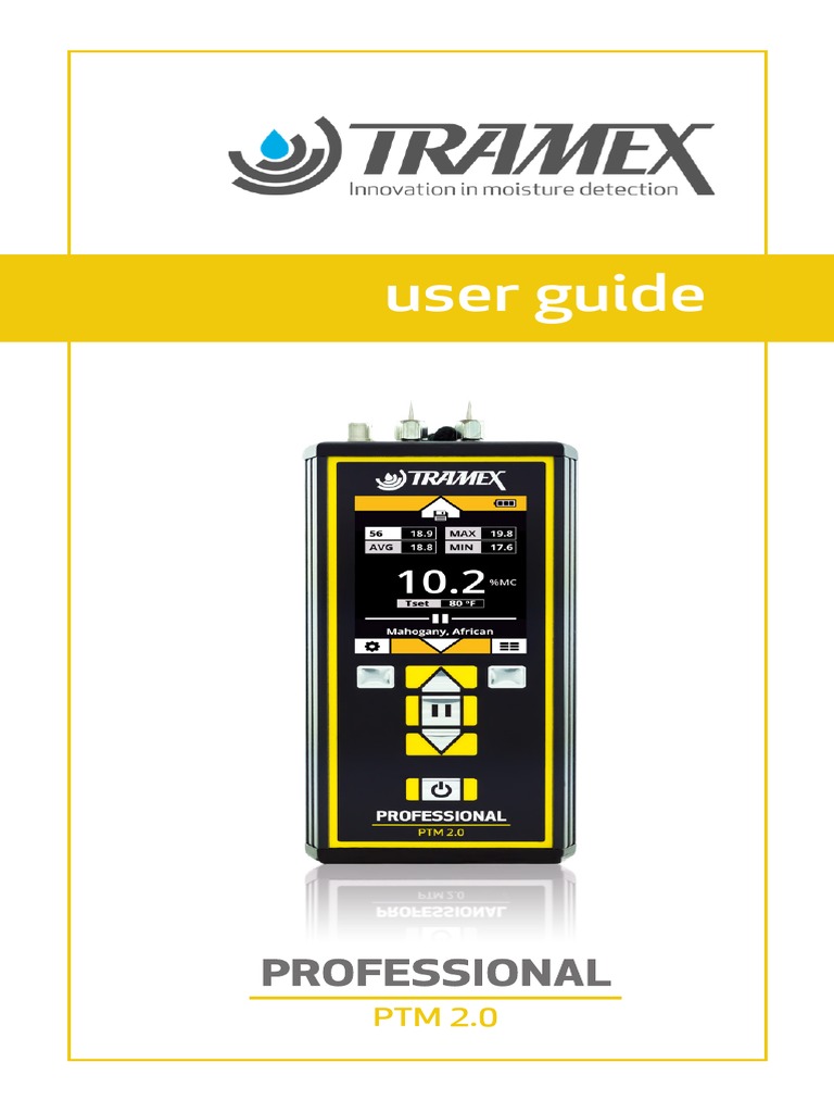 ptm2 0 User Guide | PDF | Calibration | Temperature