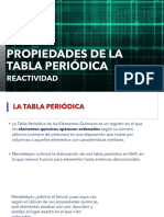 Propiedades de La Tabla Periódica